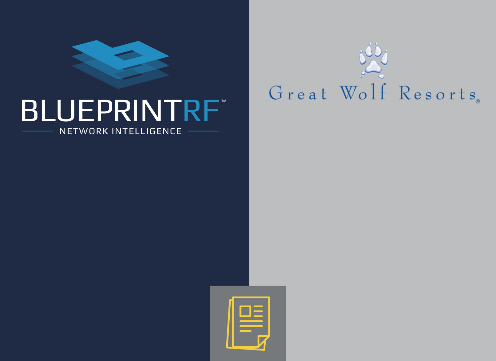 Blueprint RF, Great Wolf Lodge News