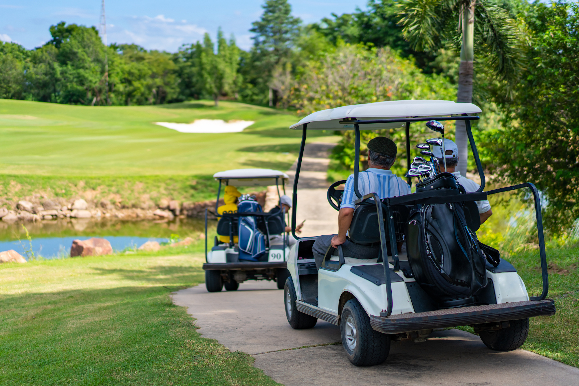 Smart Golf Courses Golf Cart GPS